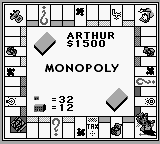 Monopoly (USA) In game screenshot
